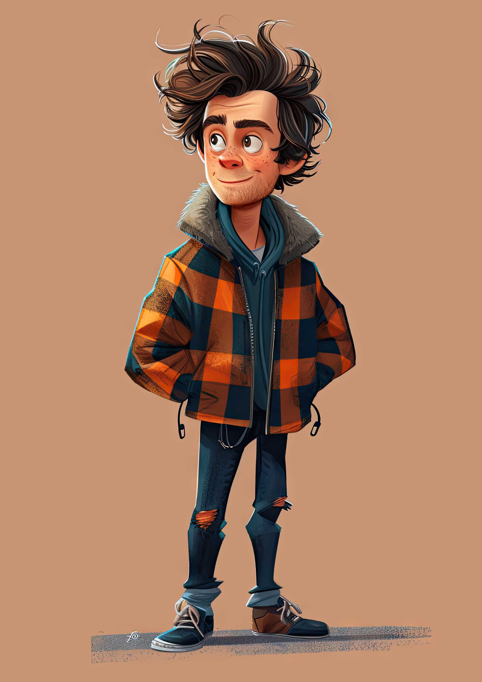 Preview for Cartoon-character-illustration-celebrities-background-646c7