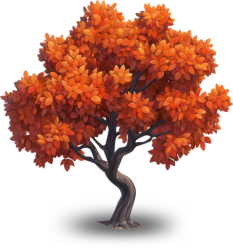 Preview for Autumn-tree-illustration-flora-sticker-ece2d