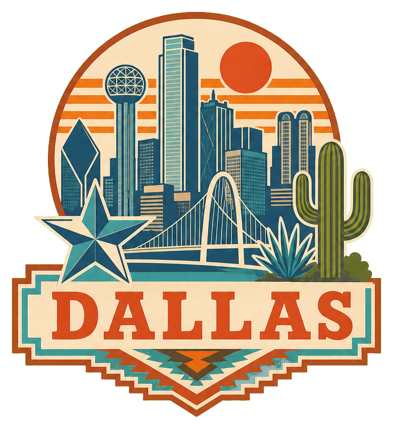 Preview for Dallas Generic Skyline Sticker