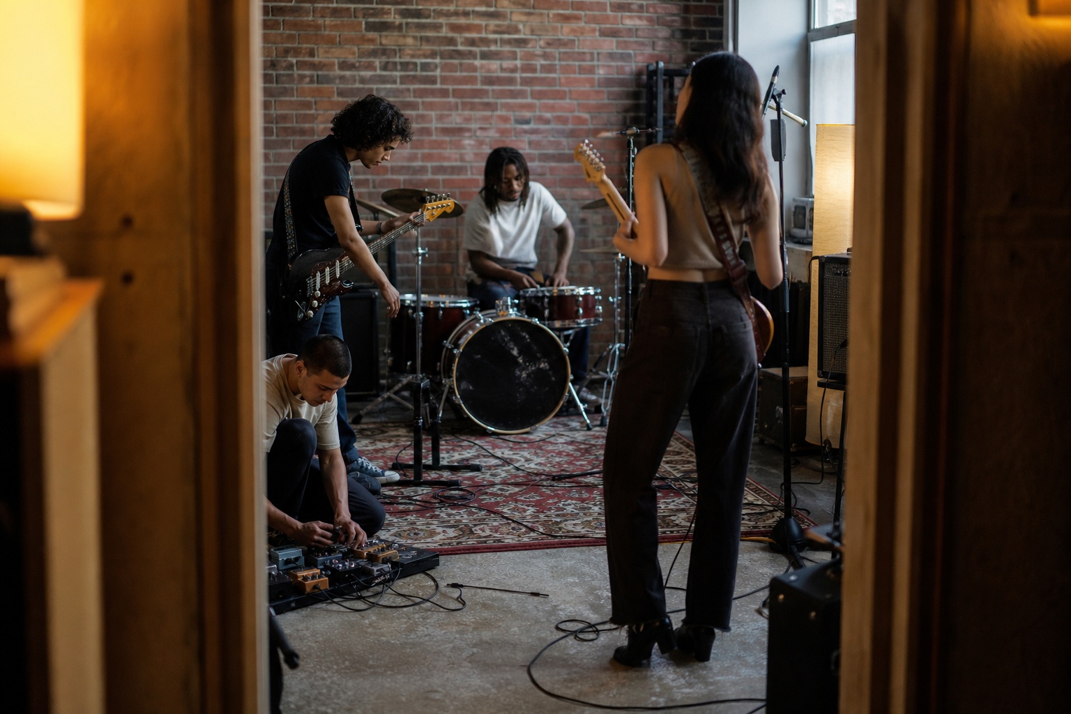 Preview for Band Rehearsal Room Background