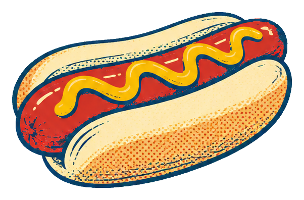 Preview for Retro Diner Hot Dog