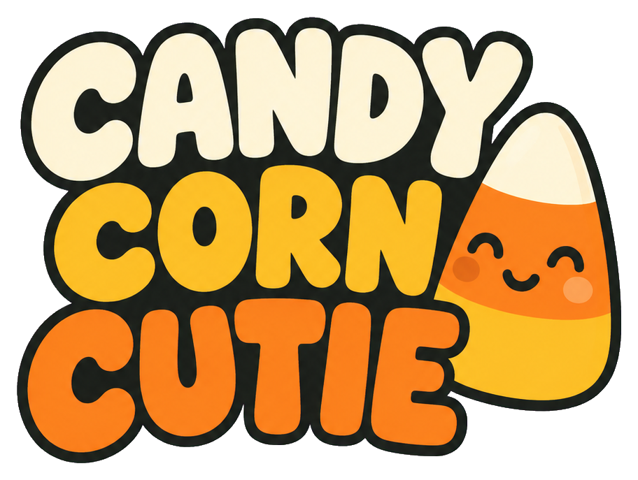 Preview for Candy Corn Cutie Cute Bubble Lettering