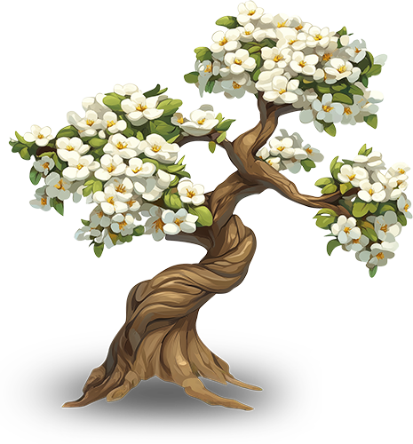 Preview for Twisted-blooming-tree-illustration-flora-sticker-148c0