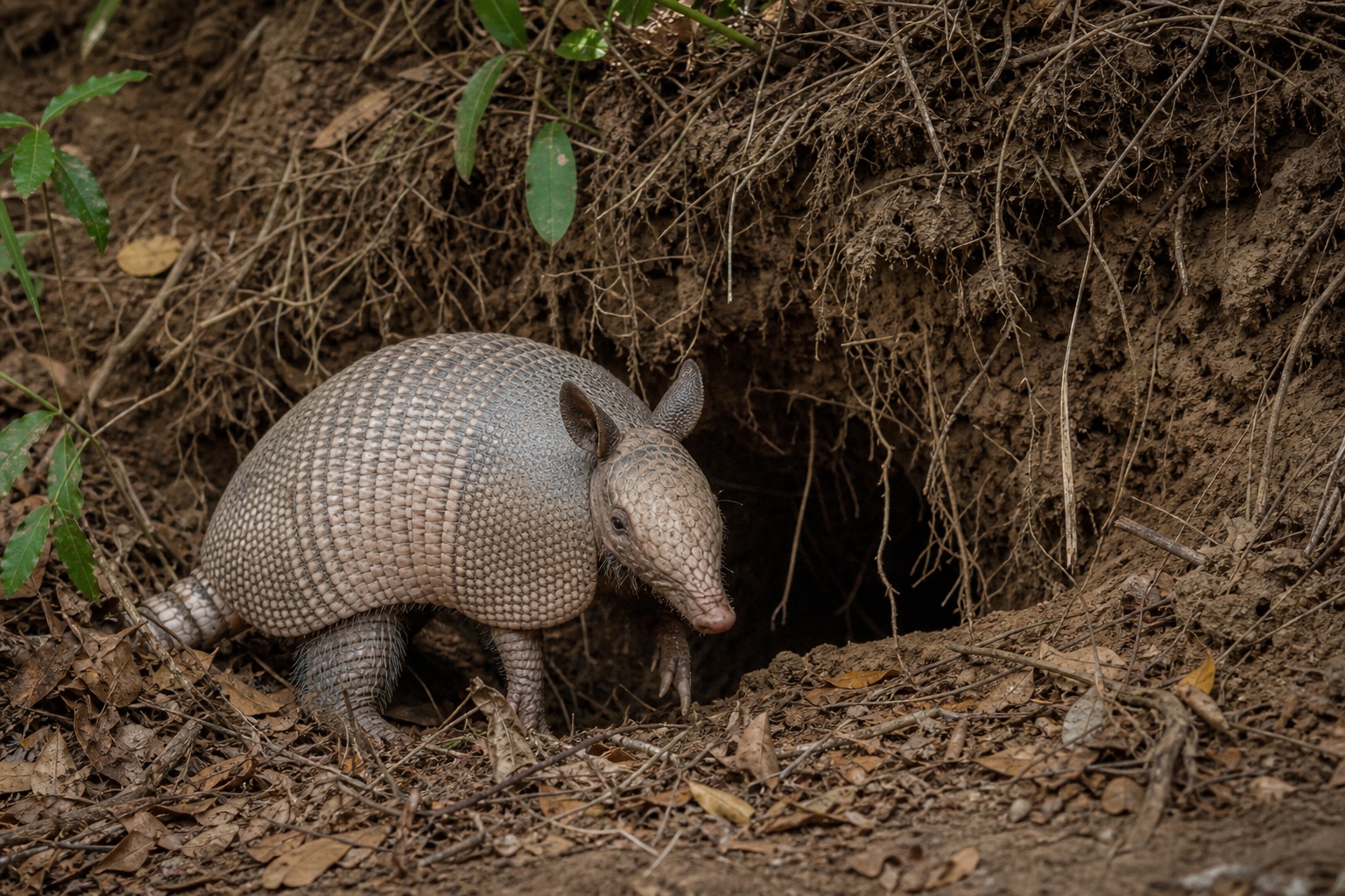 Preview for Armadillo Burrow Entrance Stock Background