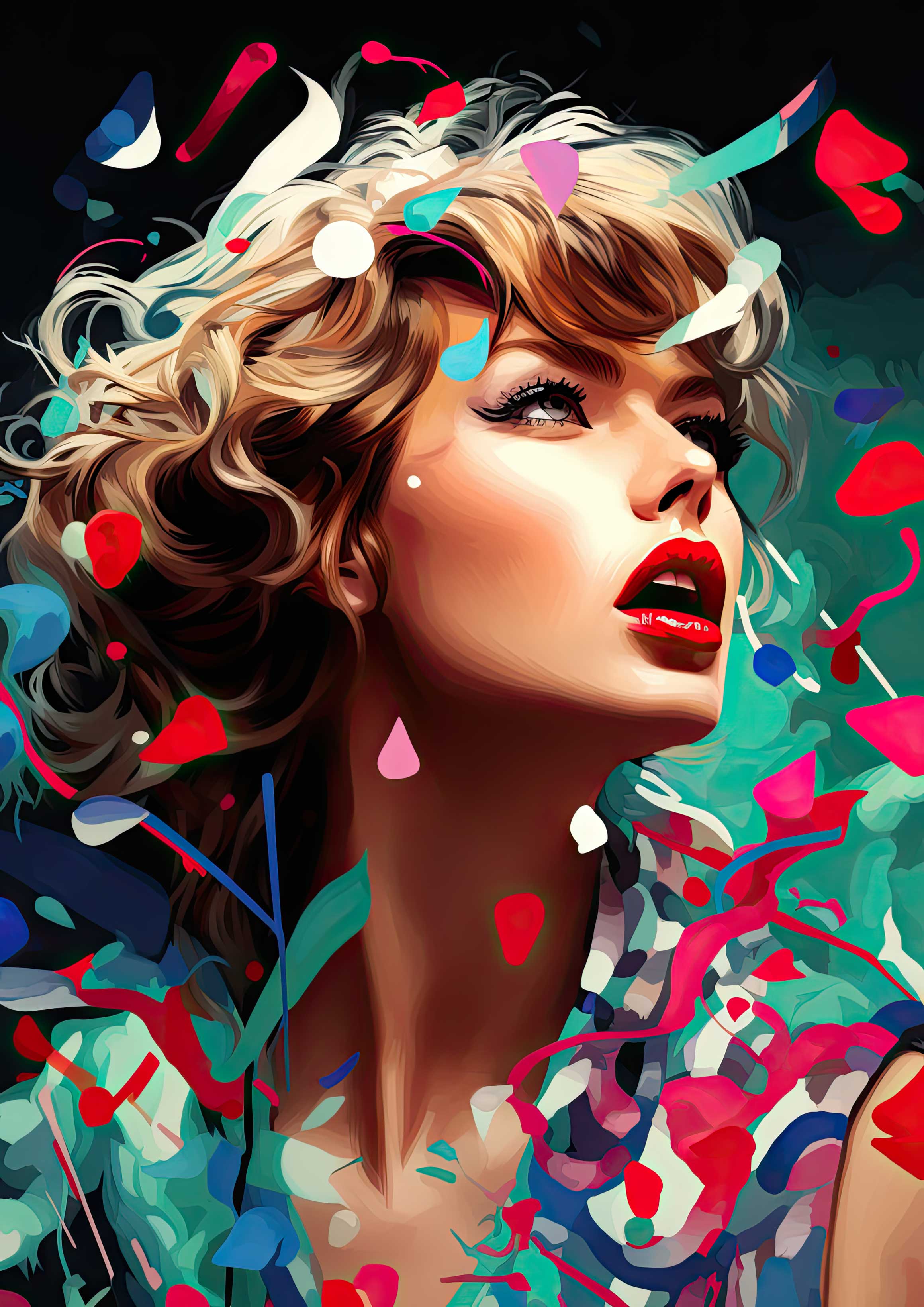 Preview for Vibrant-portrait-of-woman-taylor-swift-background-54aef
