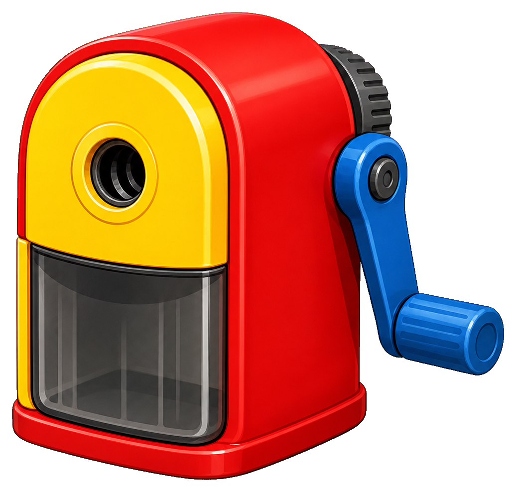 Preview for Pencil Sharpener Sticker For Back To School