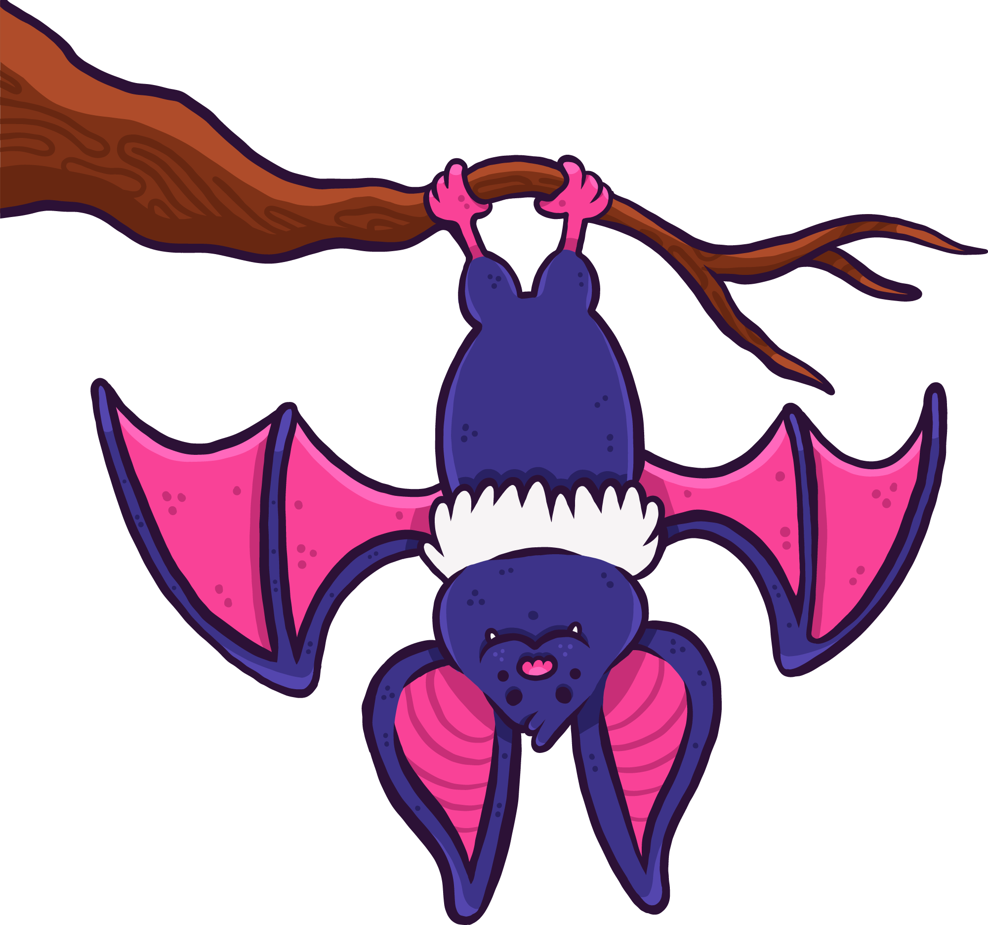 Preview for Cartoon-bat-illustration-bats-sticker-08bc7