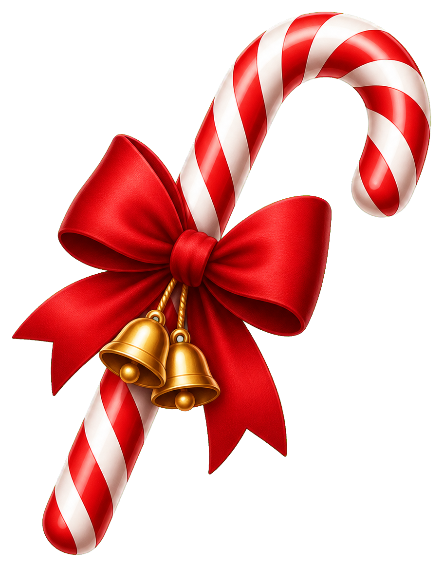 Preview for Candy Cane Christmas Sticker Graphic
