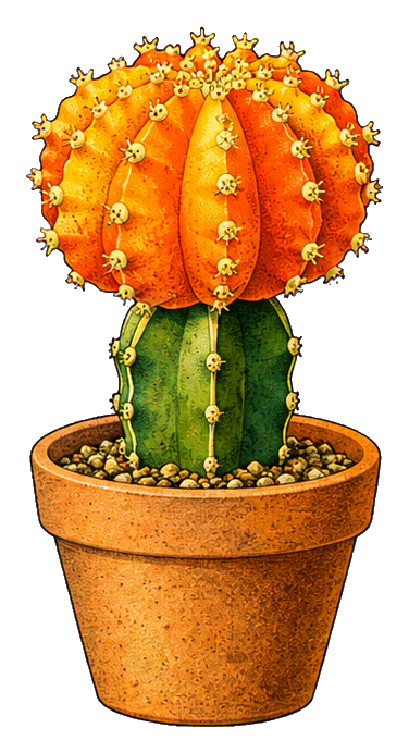 Preview for Vintage Succulent Moon Cactus
