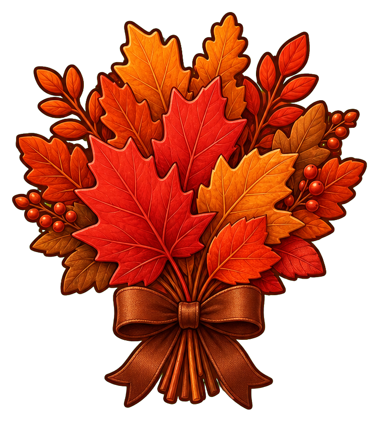 Preview for Fall Foliage Bouquet Sticker