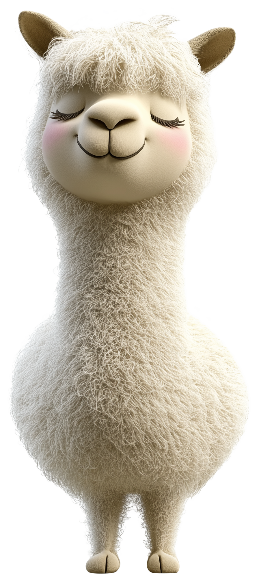 Preview for Cute Llama Emoji Sticker