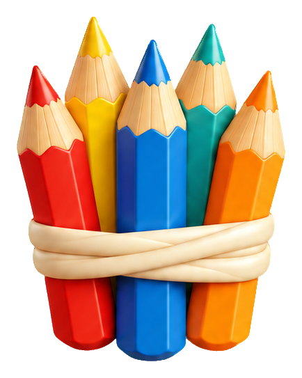 Preview for 3d Craft Studio Colored Pencils