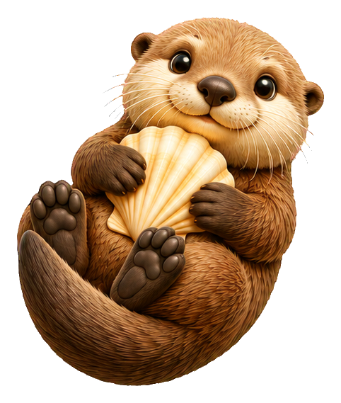 Preview for 3d Ocean Friends Sea Otter
