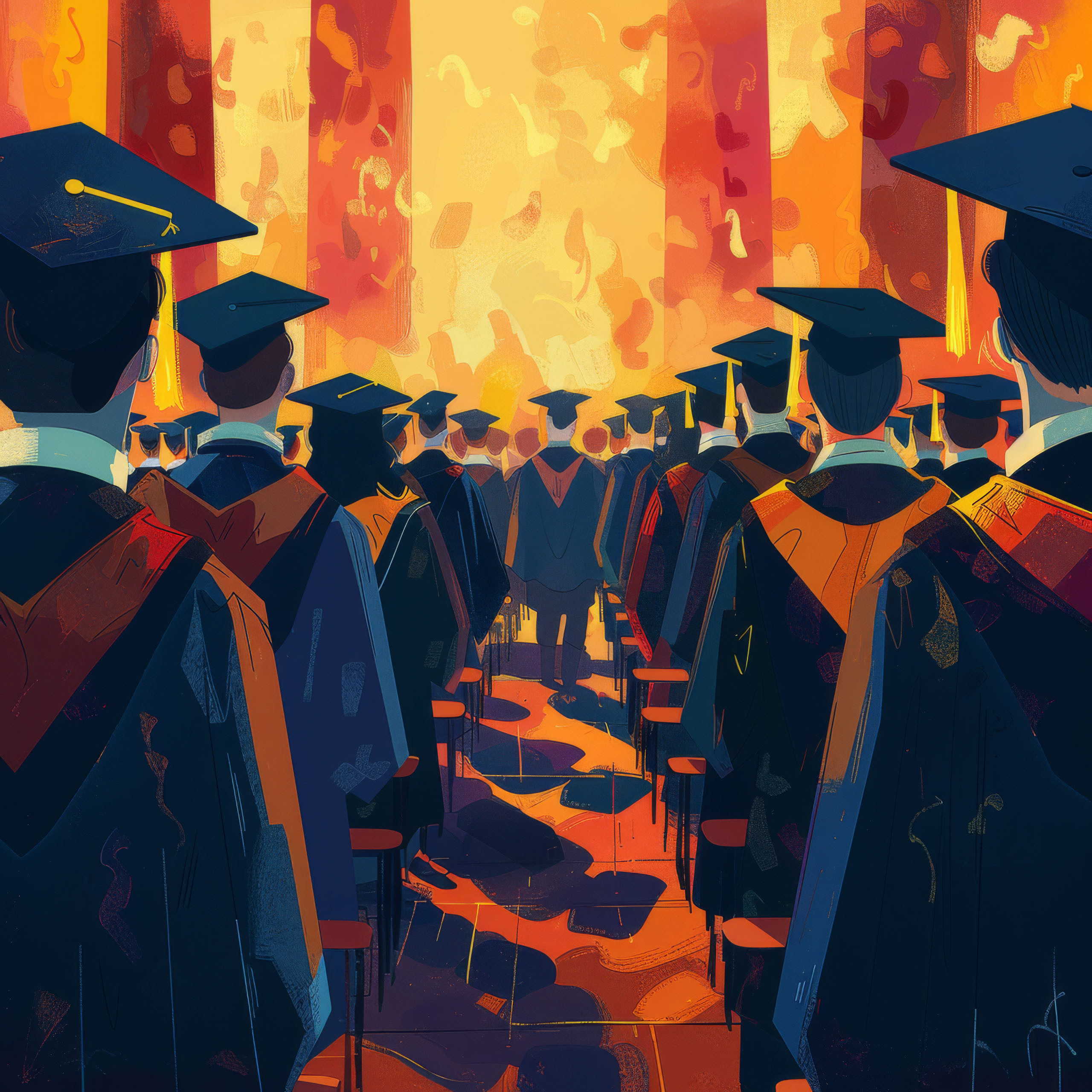 Preview for Graduation-ceremony-illustration-background-98d99