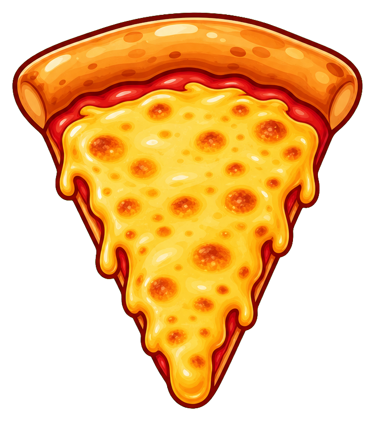Preview for Pizza Slice Sticker Graphic
