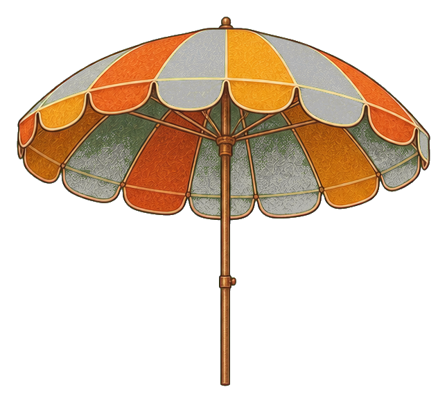 Preview for Beach Umbrella Sticker