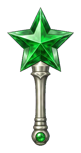 Preview for Emerald Star Wand Sticker