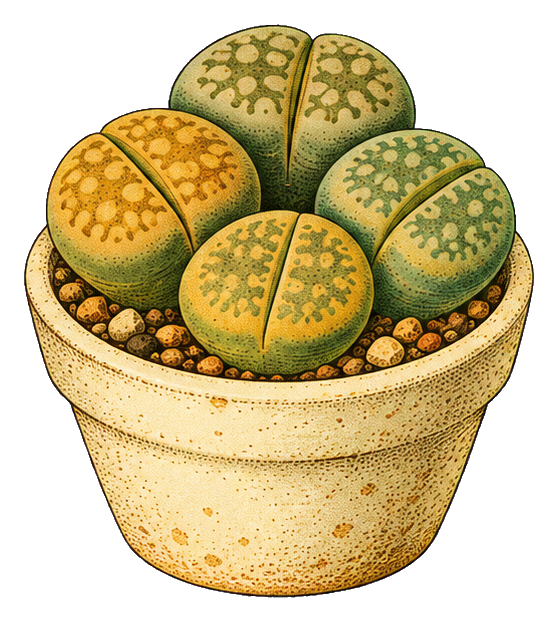 Preview for Vintage Succulent Living Stones