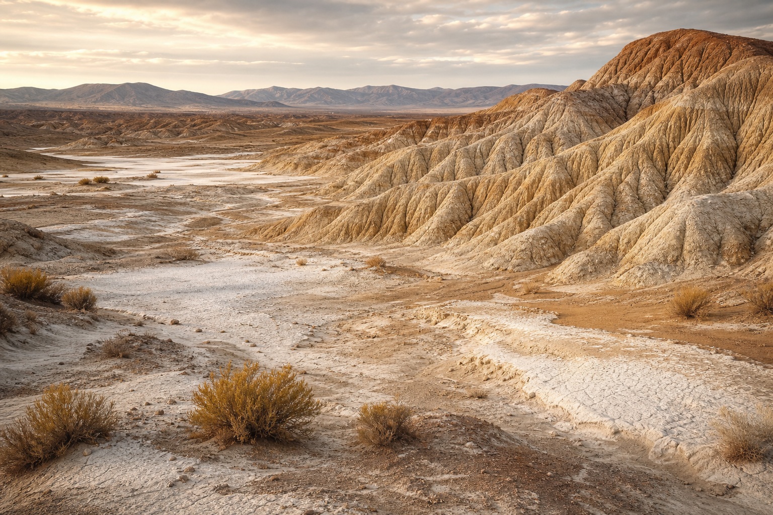 Preview for Desert Clay Landscape Background
