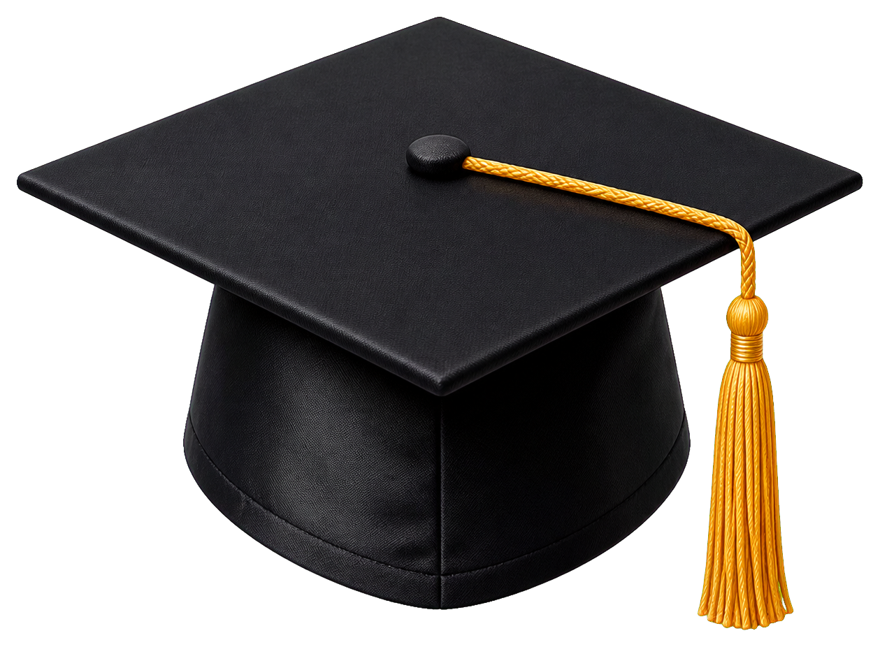 Preview for Blank Graduation Cap Sticker