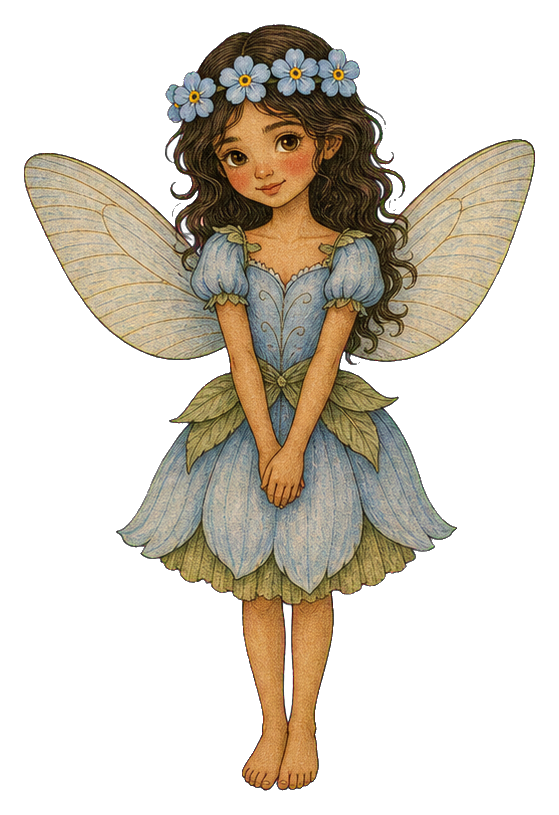 Preview for Forget Me Not Fairy Sticker