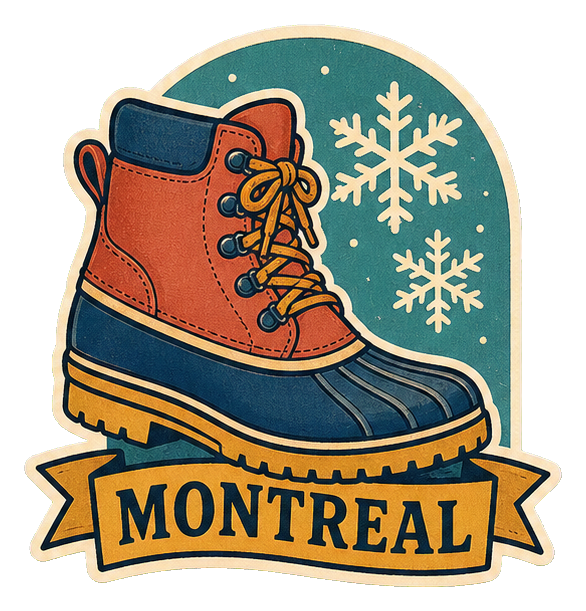 Preview for Montreal Winter Boot Sticker Graphic