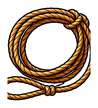 Preview for Rope Lasso Sticker For Western Designs