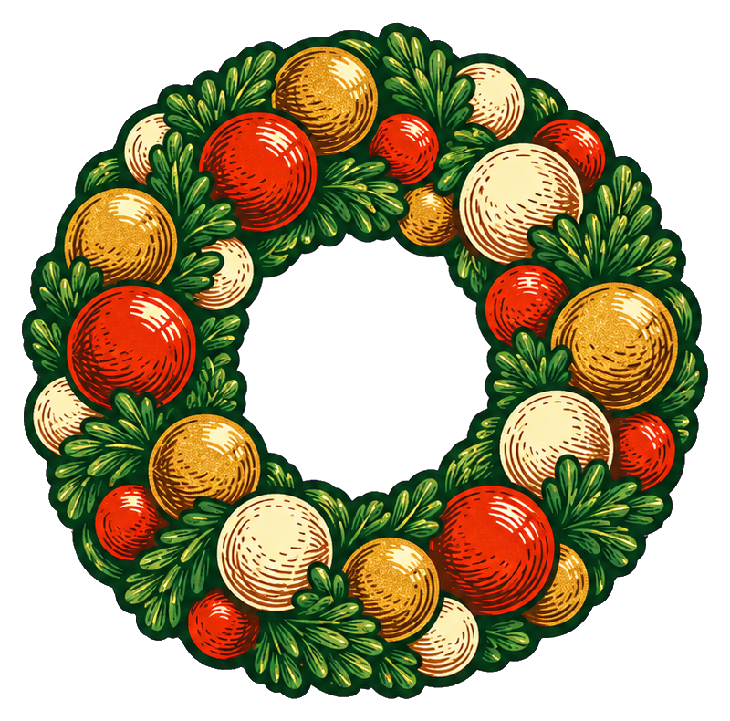 Preview for Ornament Ball Wreath