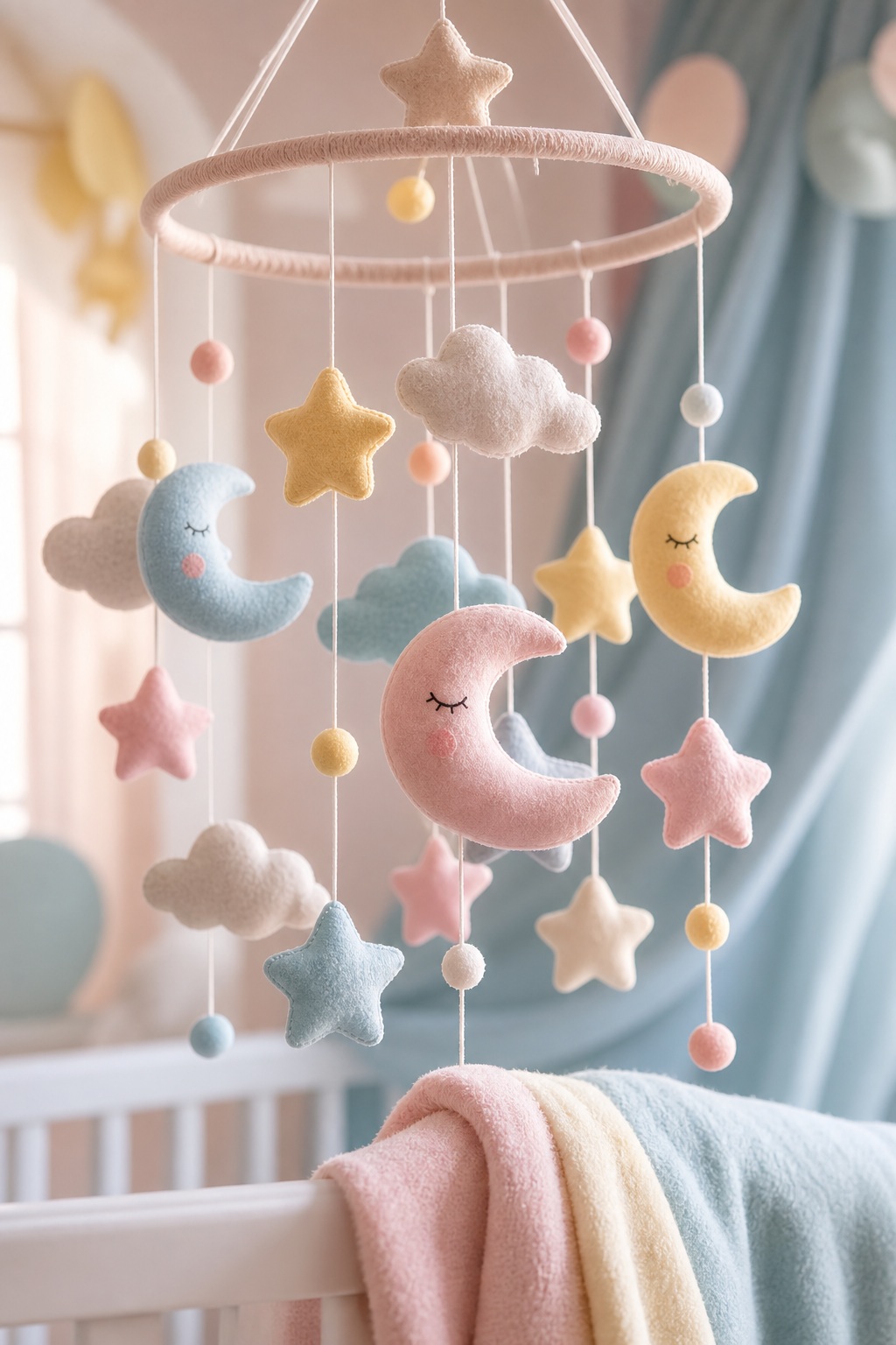 Preview for Pastel Nursery Mobile Background