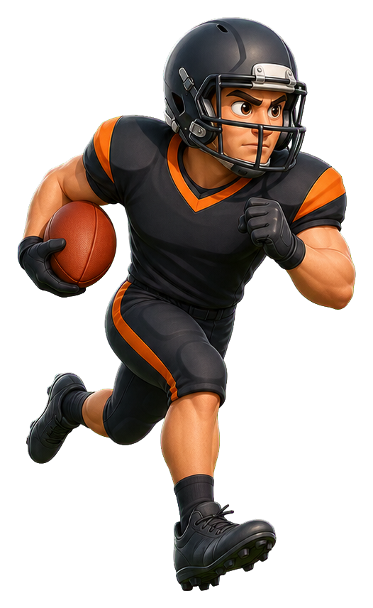 Preview for Football Ball Carrier Sticker