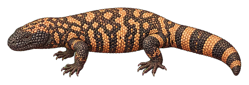Preview for Gila Monster Sticker