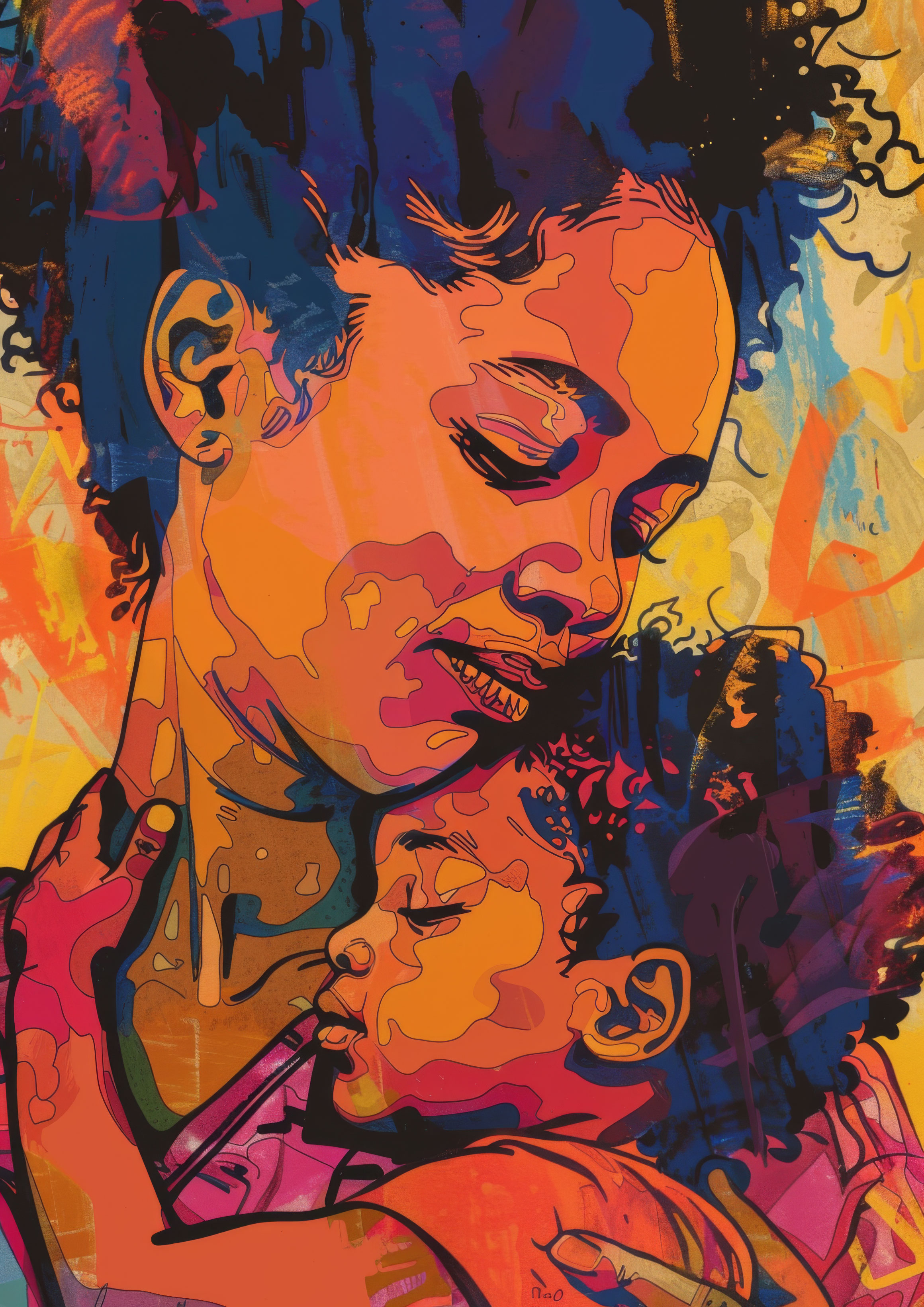 Preview for Mother-child-digital-art-mothers-day-background-ded06