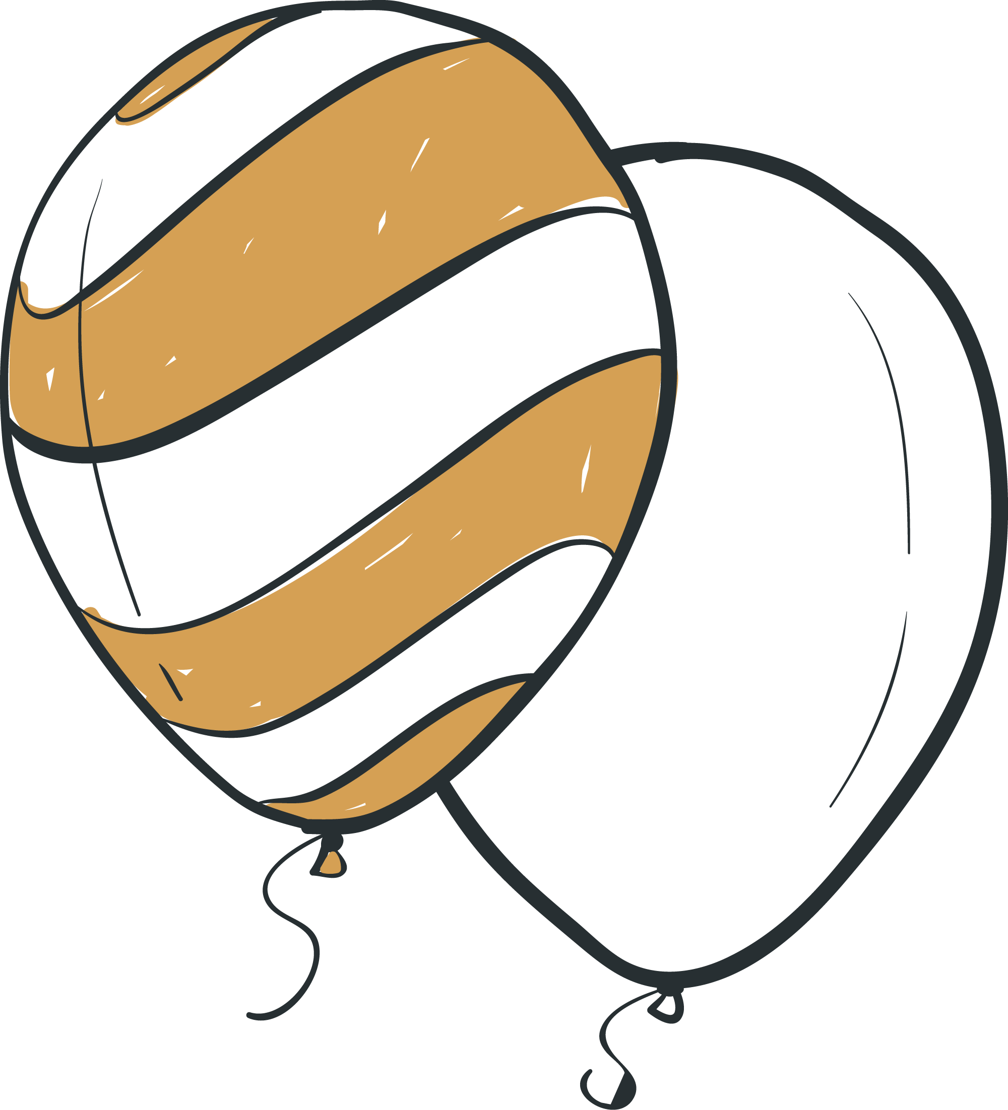 Preview for Golden-balloon-illustration-new-year-sticker-7f02c