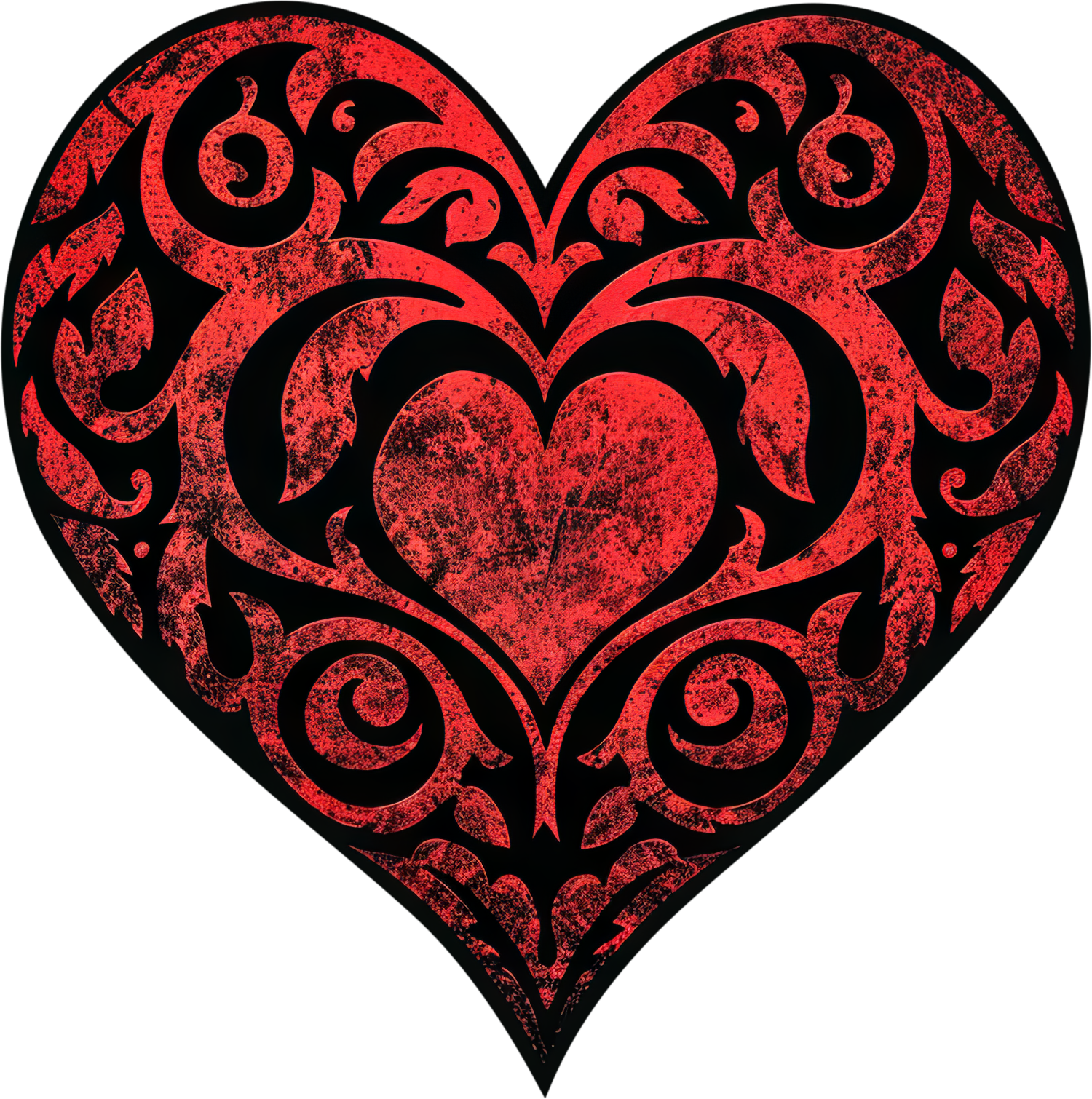 Preview for Red-heart-design-template-classic-hearts-sticker-54a7c