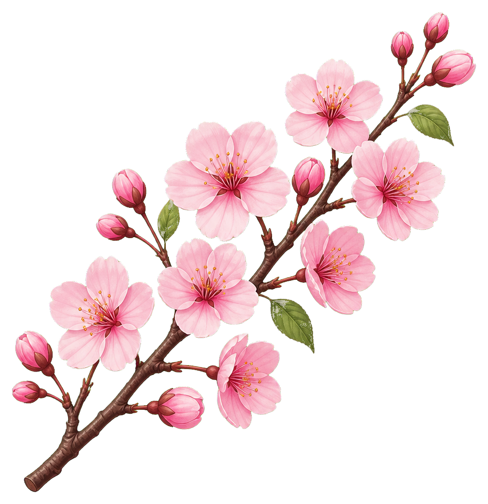 Preview for Cherry Blossom Branch Sticker