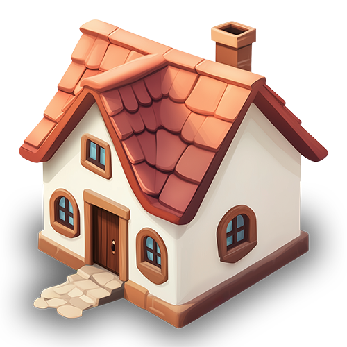 Preview for Cartoon-house-illustration-building-sticker-f7fe4