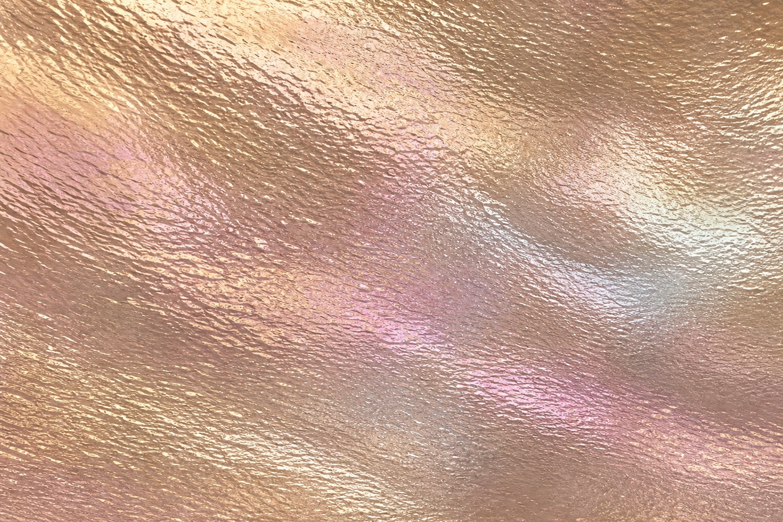 Preview for Champagne Rose Iridescent Foil Ripples Background