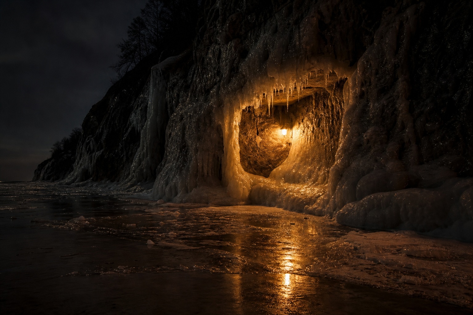 Preview for Isolated Night Light Glow Stock Background