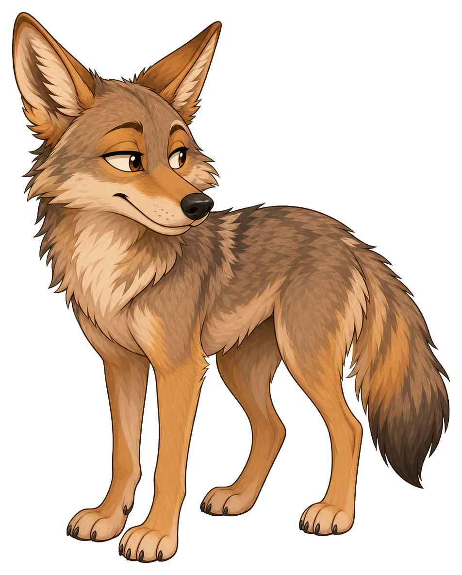 Preview for Coyote Side Eye Sticker