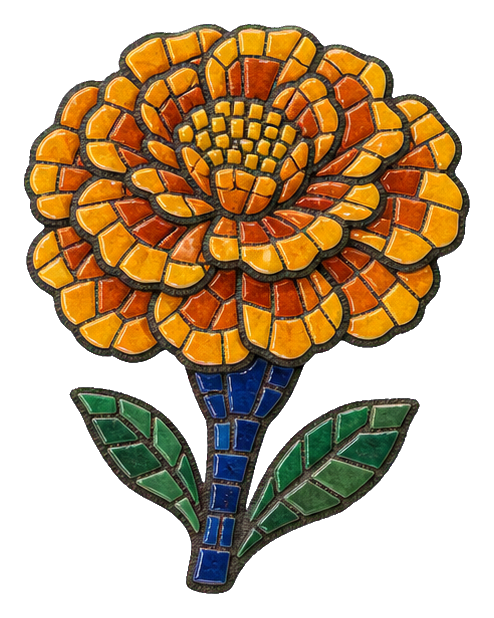 Preview for Ceramic Marigold Sticker For Floral Designs