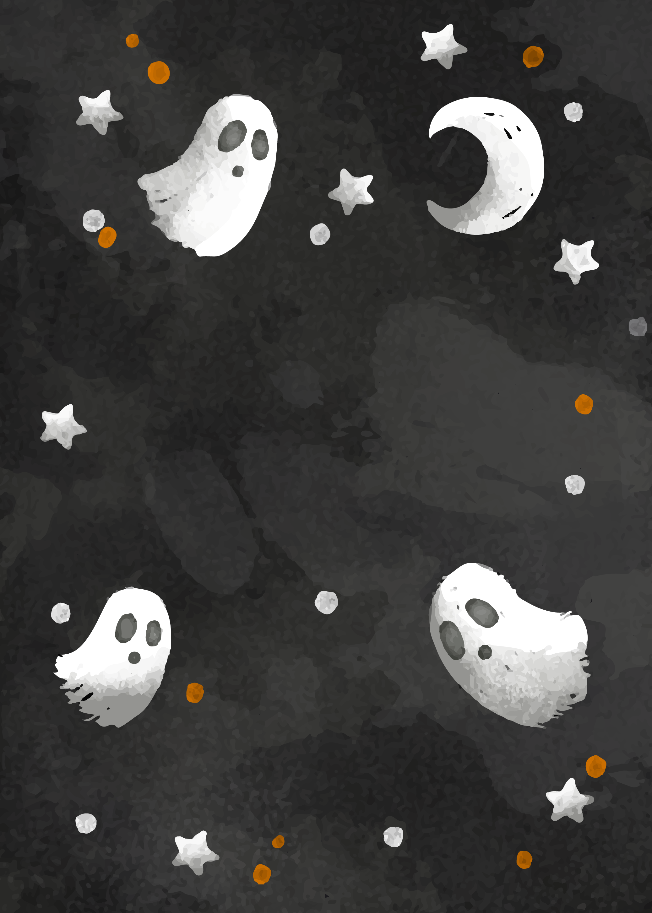 Preview for Spooky-ghosts-night-sky-halloween-background-88fbe