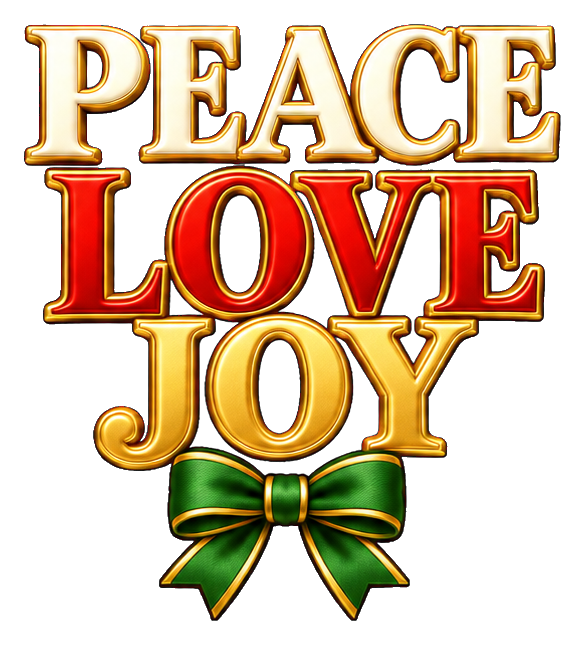 Preview for Peace Love Joy Classic Festive Lettering
