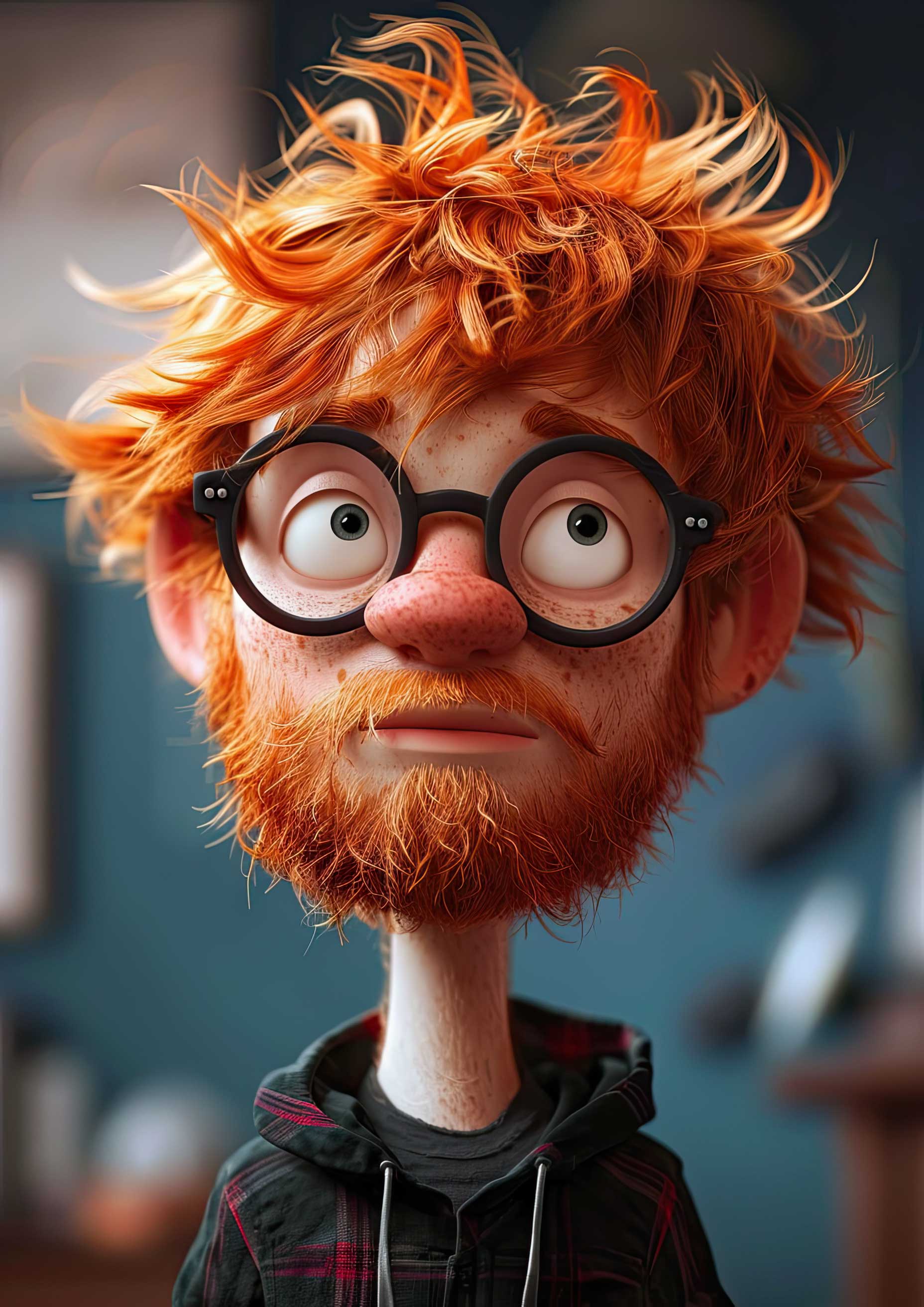 Preview for Surprised-cartoon-character-red-hair-celebrities-background-06eef