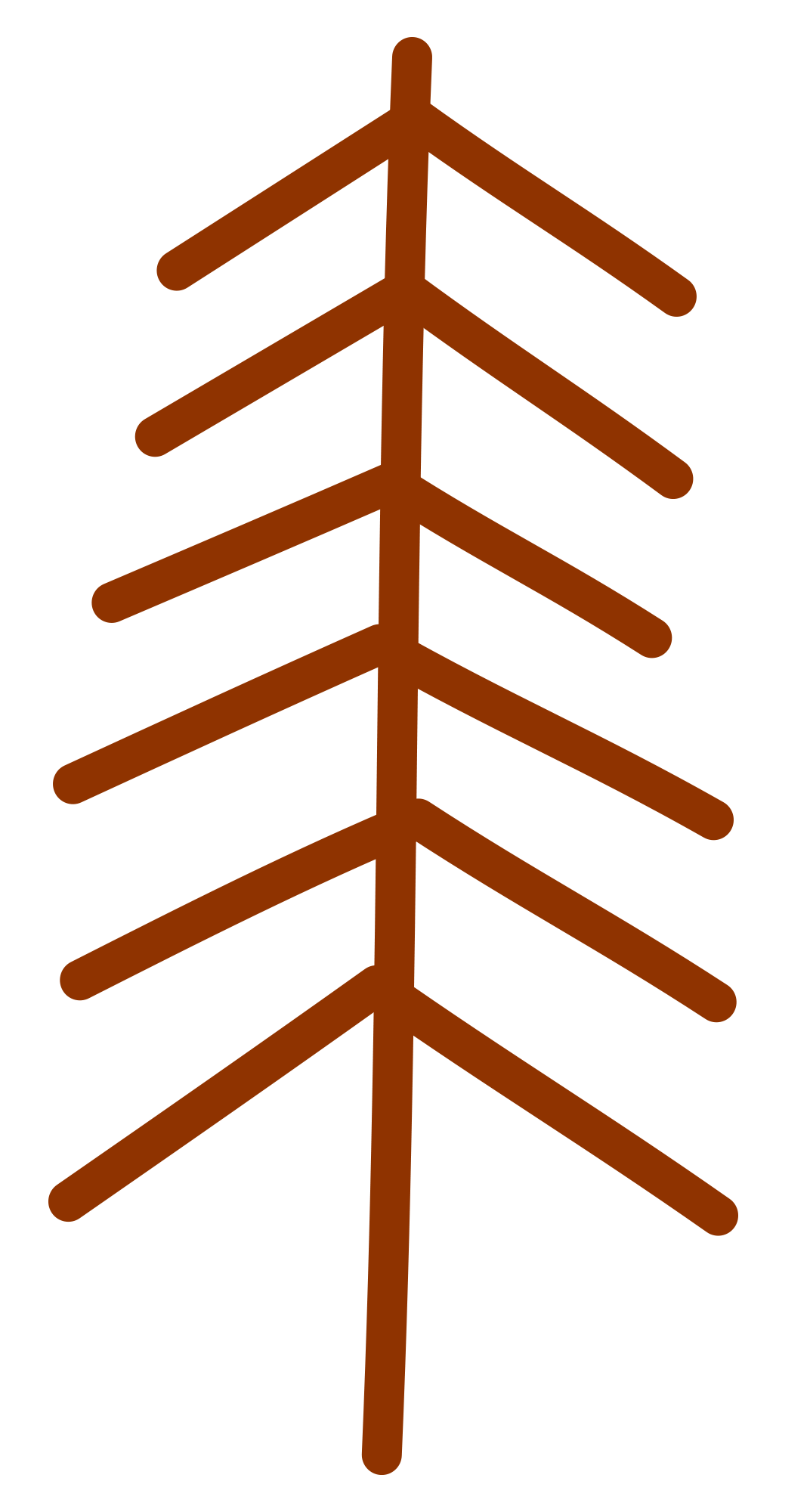 Preview for Simple-tree-icon-christmas-tree-sticker-4130a