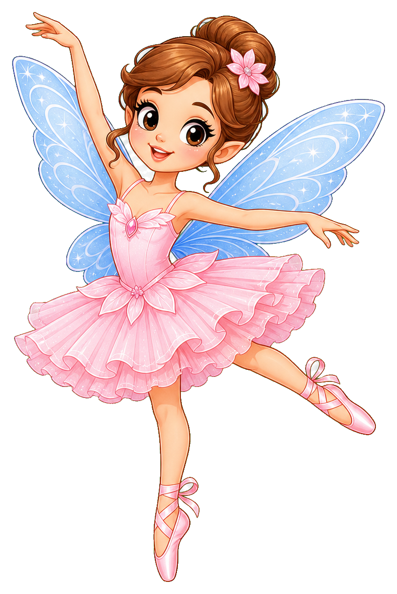 Preview for Ballerina Fairy Sticker Graphic
