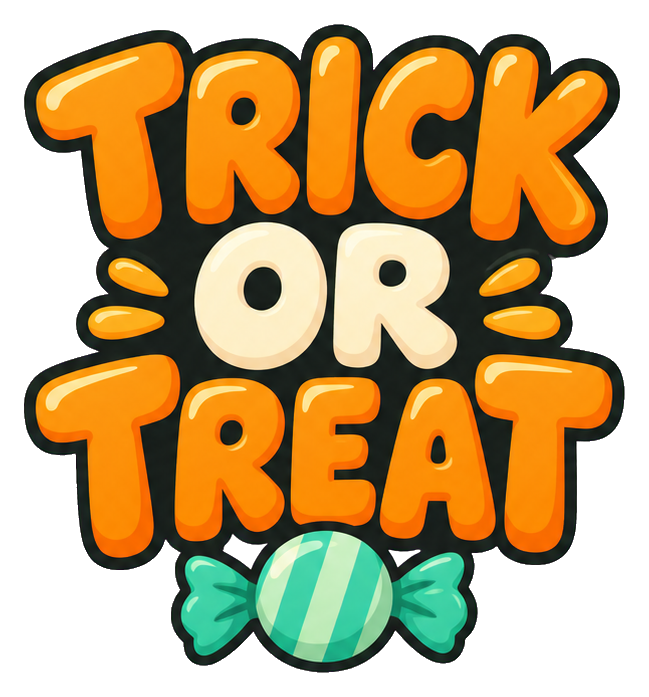 Preview for Trick Or Treat Cute Bubble Lettering