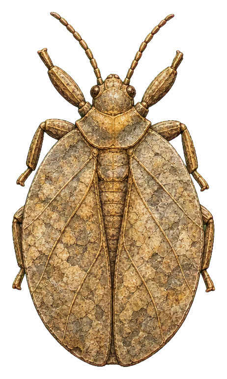 Preview for Leaf Insect Fossil Sticker