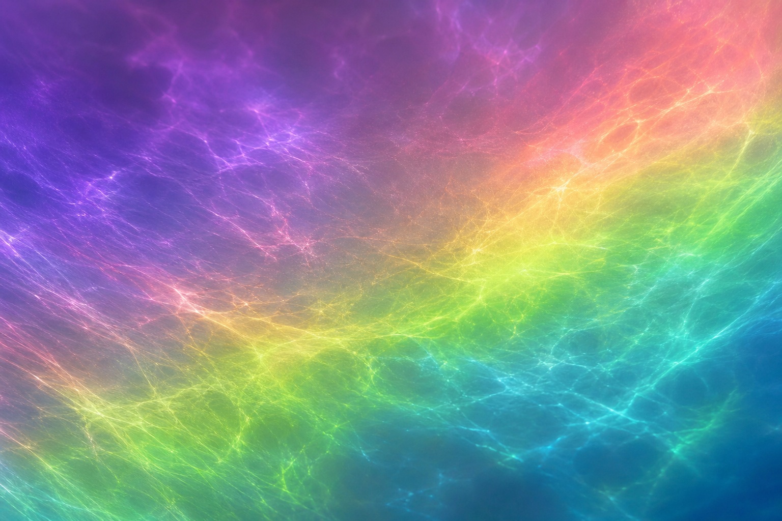 Violet lime rainbow light rays with a soft feathered prism sweep