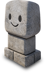 Preview for Smiling-stone-statue-islandobjects-sticker-053fc