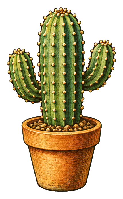 Preview for Vintage Succulent Mini Saguaro